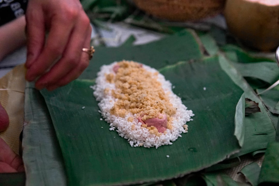 a close up of a plate of food on a table